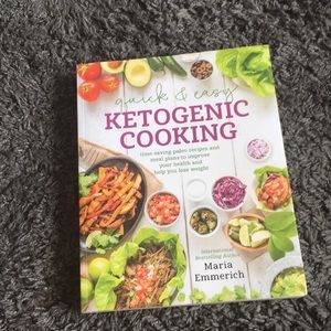 Ketogenic cooking book